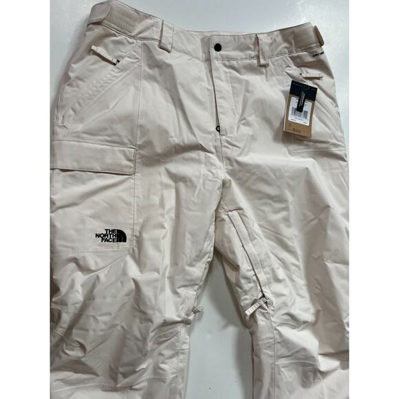 The North Face Women's Freedom Insulated Gardenia White Ski Pants Size 1X - Picture 10 of 12